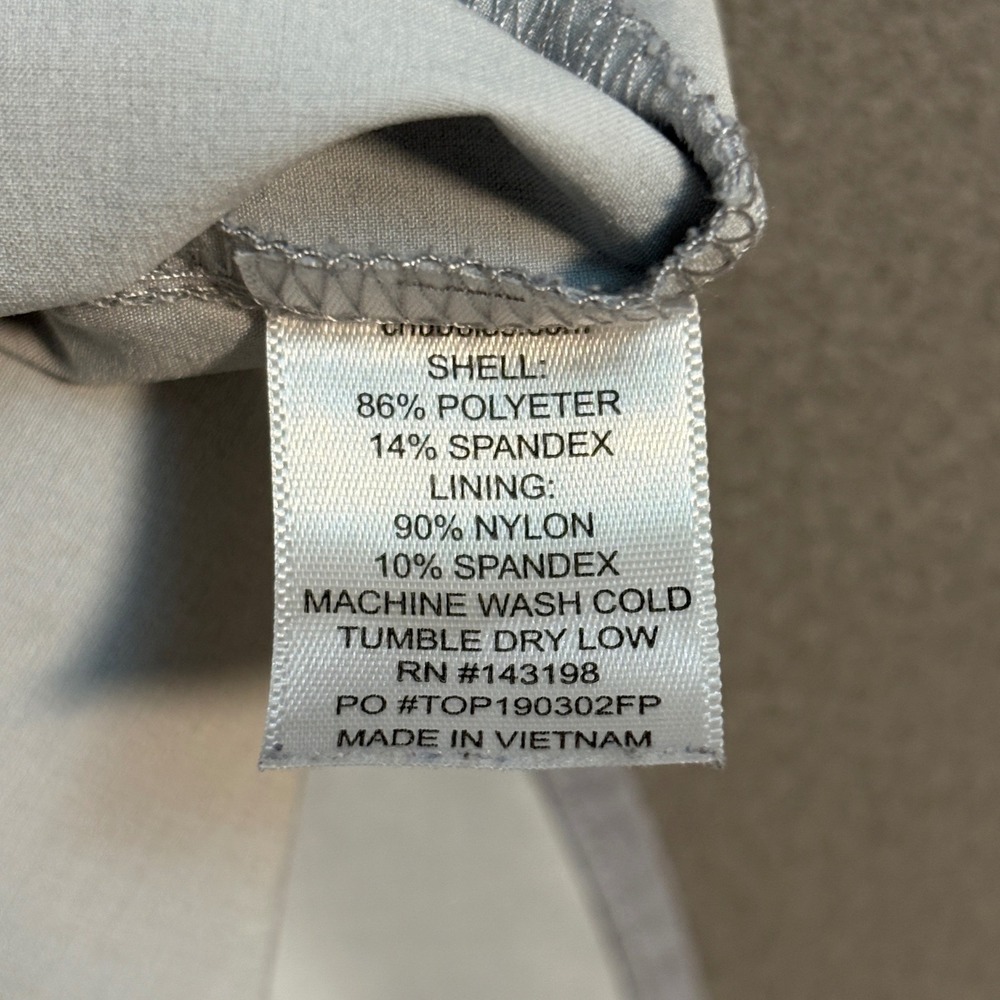 Chubbies Weekend Performance Gray Long Sleeve But… - image 8